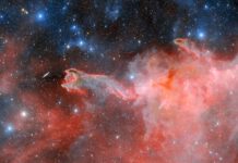 “Dark Energy Camera Unveils Mysterious ‘Ghostly Hand’ in Outer Space”